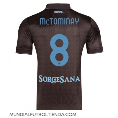 Camiseta SSC Napoli Scott McTominay #8 Tercera Equipación Replica 2025-26 mangas cortas Camiseta SSC Napoli Scott McTominay #8 Tercera Equipación Replica 2025-26 mangas cortas